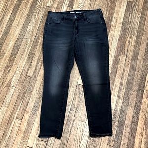 Old Navy Rockstar Mid-Rise Black Jeans SZ 10.